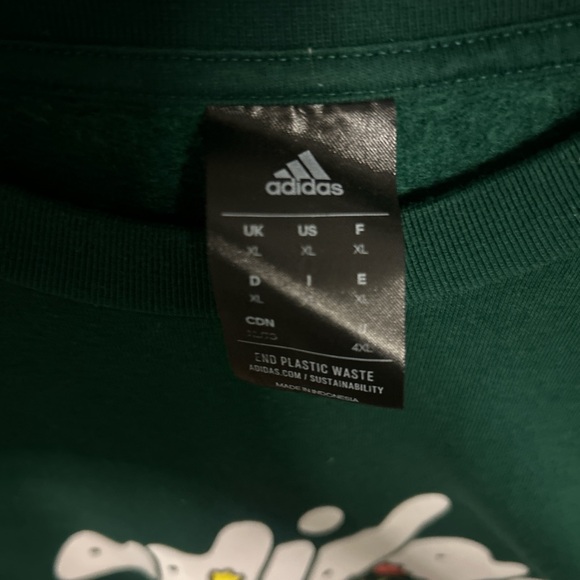 Adidas Green Growth Club Sweatshirt - Picture 2 of 2